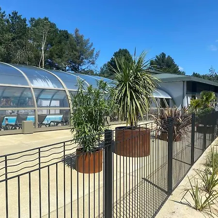 Cottage Climatise Avec Piscine A 300M De La Plage Apartament
